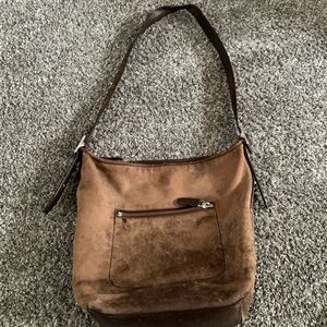 Vtg Coach Leather shoulder bag and wallet